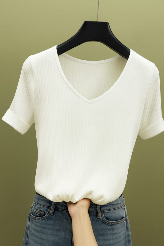 Summer V-Neck Top
